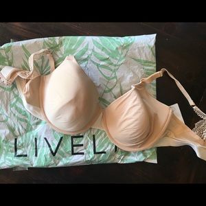 Lively bra, 38 DD/ E, toasted almond